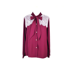 ECN-VE0025-Camicia-donna-Bordeaux