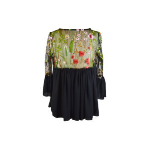 Blusa-nera-con-ricami-floreali-ECN-VE0043